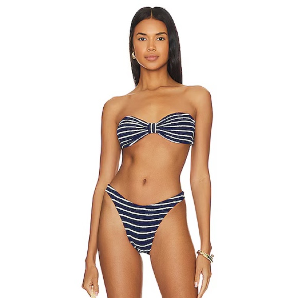 Hunza G Striped Bikini Set